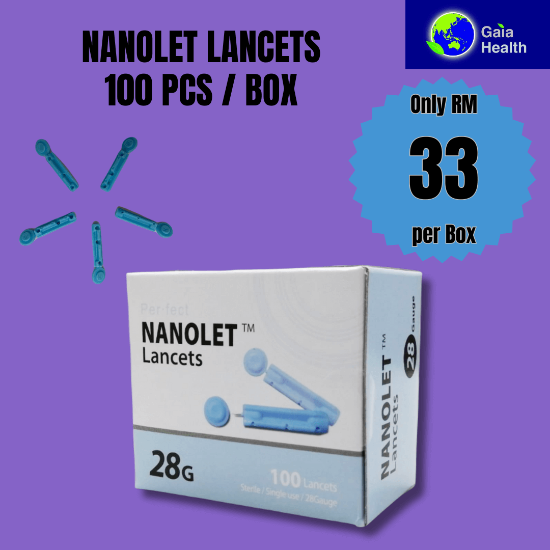 Nanolet Lancets 100 pcs